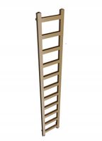 Grzejnik łazienkowy wodny LUCY 770x250 ANTYK