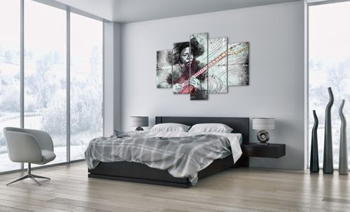 Obraz Na Płótnie - Gitara Muzyka  - 150X100 Cm - Ea150X100-2559 na Arena.pl