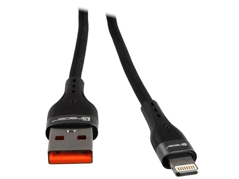 Kabel Tracer USB A - Lightning 1m czarny zdjęcie 3