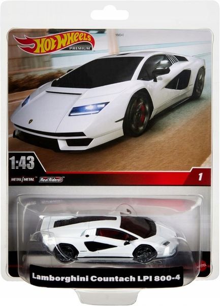 Hot Wheels Premium Lamborghini Countach LPI 800-4 1:43 zdjęcie 2