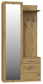 Garderoba Szafa+Wieszak+Szafka Artisan 100cm DUOSE TS-3 Kolory