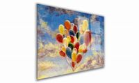 OBRAZ NA SZKLE PROSTOKĄTNY 30x20cm 007 Balony