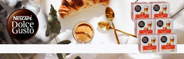 Nescafe Dolce Gusto Latte Macchiato Caramel 6 x 16 zdjęcie 2