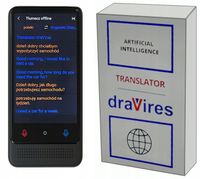 Translator draVires tłumacz język polski działa bez Internetu offline
