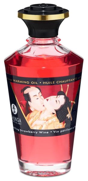 Warming Oil Sparkling Strawberry Wine zdjęcie 3