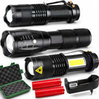 LATARKA TAKTYCZNA CREE XM-LT6 ZOOM ZEST 3SZT