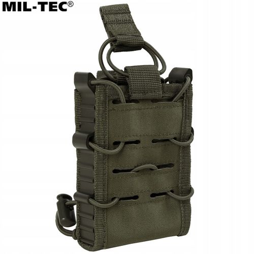 ŁADOWNICA NA MAGAZYNEK pojedyncza Mil-Tec FLEX AK M4 AR15 Beryl Grot OLIVE na Arena.pl
