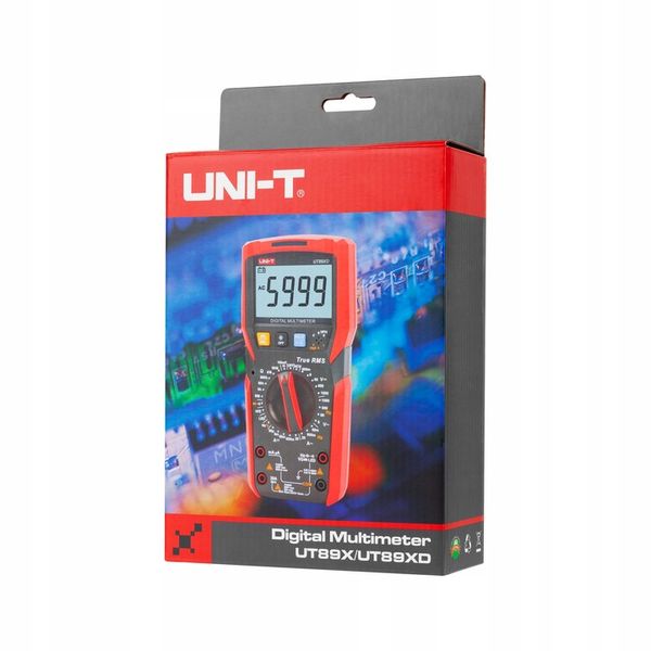 UNI-T UT89X Miernik MULTIMETR TrueRMS 20A NCV hFe zdjęcie 7