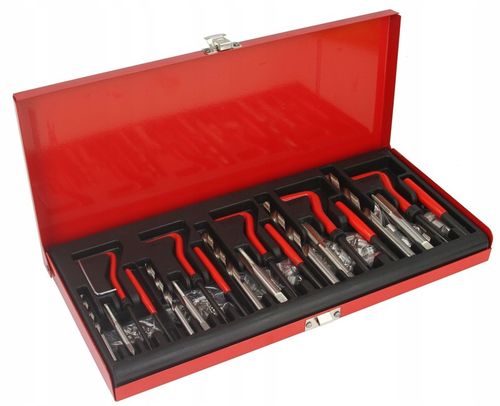 ZESTAW NAPRAWCZY GWINTÓW NAPRAWY GWINTU M5-M12 131 na Arena.pl