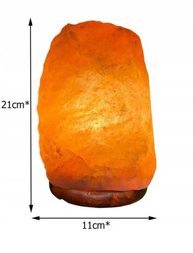 LAMPA SOLNA sól Himalajska 3-5 KG JONIZATOR Lampka Naturalna bryła z na Arena.pl