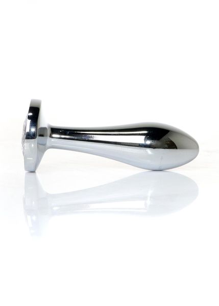 Plug-Jewellery Silver Plug- Clear S zdjęcie 4