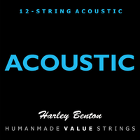 Struny do gitary akustycznej Harley Benton 10-50