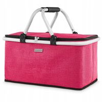 Kosz piknikowy termiczny koszyk piknikowy składany biwakowy zakupy ZAGATTO