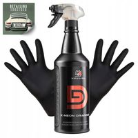 X-Neon Orange Skuteczny Płyn Do Czyszczenia Mycia Felg i Opon Auta 1L