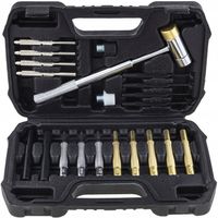 WYBIJAKI PRECYZYJNE ZESTAW WYBIJAKÓW Z MŁOTKIEM PUNKTAKI BIJAK 21EL MOSIĄDZ