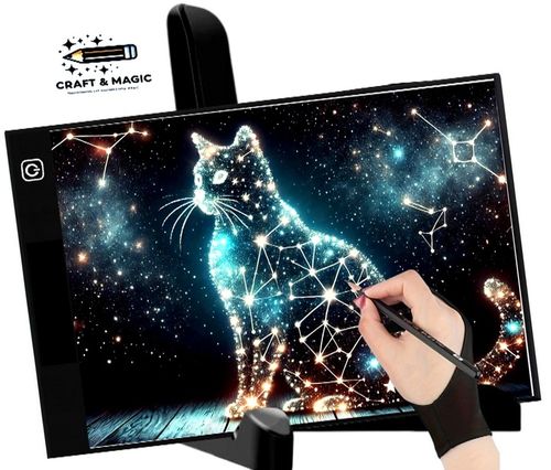 TABLET GRAFICZNY Craft & Magic + RĘKAWICZKA DO TABLETU + UCHWYT UNIWERSALNY na Arena.pl