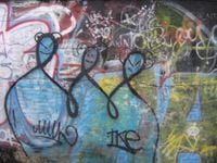 FOTOTAPETA RYSUNEK SPRAY GRAFFITI MUR 395x280