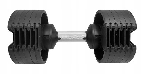 HANTEL REGULOWANY 2-20kg CIĘŻAREK SZTANGA GRYF HANTLA REGULACJĄ OBCIĄŻENIA na Arena.pl