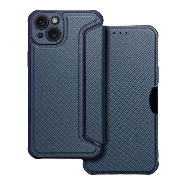 Kabura RAZOR Book do IPHONE 15 Plus niebieski zdjęcie 1