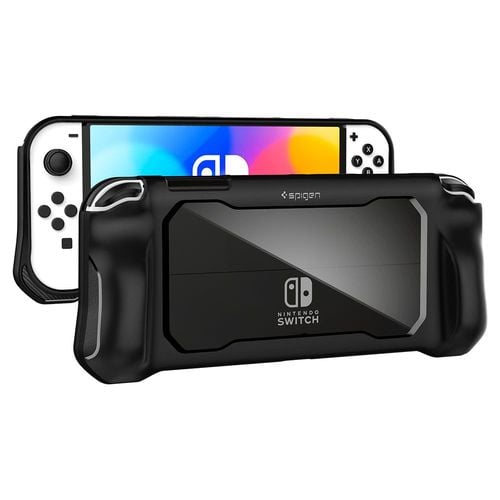 spigen rugged armor nintendo switch oled matte black na Arena.pl