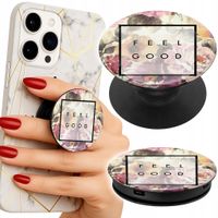 Uchwyt do telefonu Popsocket na palce/stojak KWIATISTY WZÓR, MODNE DAMSKIE