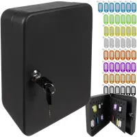 Szafka Skrzynka Metalowa na Klucze Identyfikatory - 48 Zawieszek