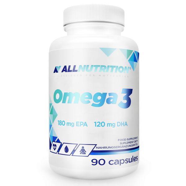 Allnutrition Omega 3 90kap zdjęcie 1