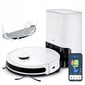 ROBOT SPRZĄTAJĄCY MEDION X20 2w1 ODKURZA MOPUJE SAMOOPRÓŻNIAJĄCY LASER