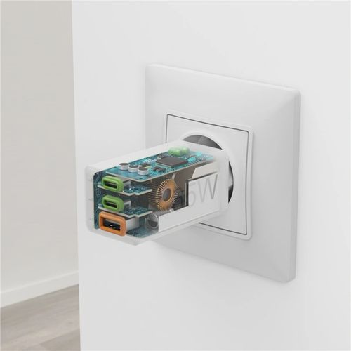 Ładowarka sieciowa HAMA 65W PD USB-C USB-A Biały na Arena.pl