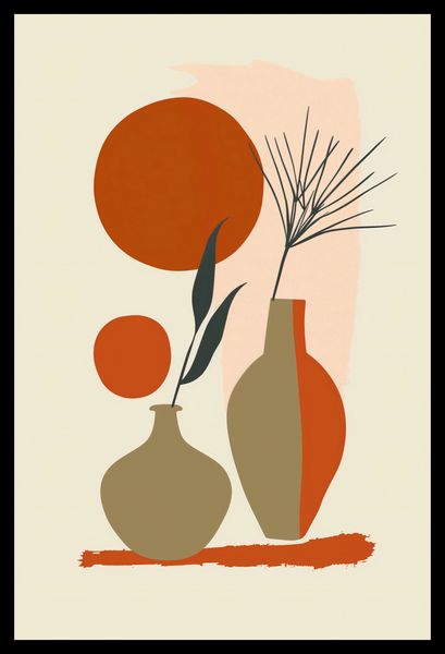 Plakat 30x45cm Wazy w Czerwieni zdjęcie 2
