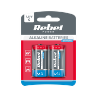 2x Bateria alkaliczna Rebel Extreme LR14 R14 C