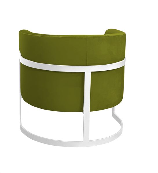 Fotel Glamour podstawa biała BL75 zdjęcie 4