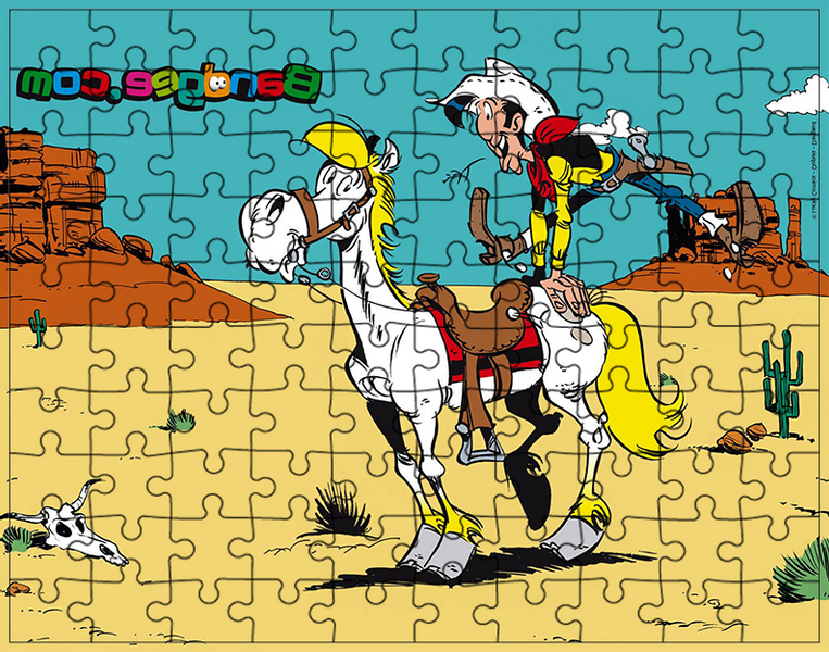 Puzzle Lucky Luke zdjęcie 1