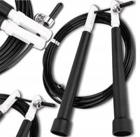 SKAKANKA Z ŁOŻYSKAMI BOKSERSKA CROSSFIT FITNESS REGULOWANA SPEED STALOWA 3M