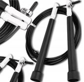 SKAKANKA Z ŁOŻYSKAMI BOKSERSKA CROSSFIT FITNESS REGULOWANA SPEED STALOWA 3M