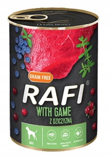 Karma mokra dla psa RAFI I WAFI mix smaków 24 x 400g na Arena.pl