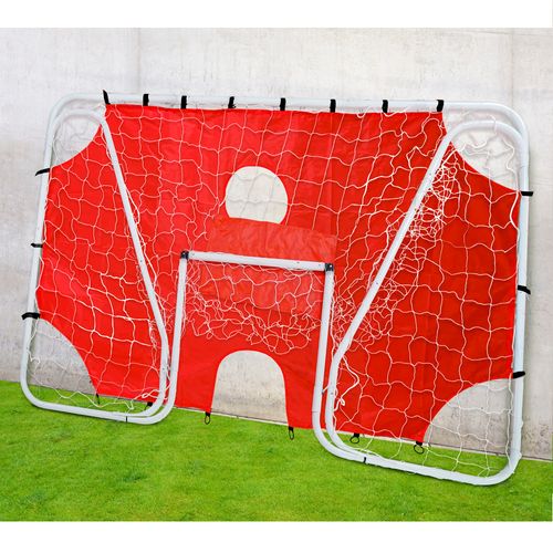 bramka do piłki nożnej 213 x 152 x 76 cm z plandeką treningową na Arena.pl