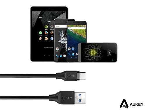 3x Kabel Aukey CB-CMD3 quick charge 3.0 USB A na USB-C na Arena.pl