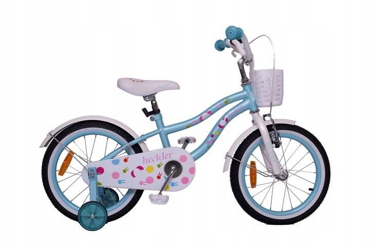 Rowerek dziecięcy Heckler Rainbow 16" Blue / White zdjęcie 1