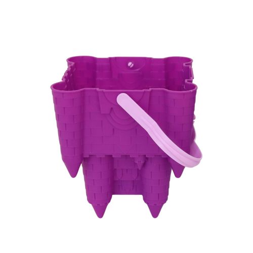 wiaderko do piaskownicy Zamek - fioletowy na Arena.pl