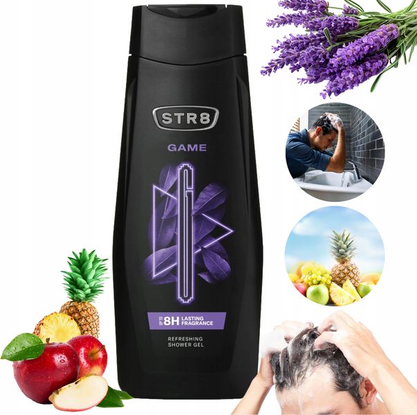 STR8 Żel Pod Prysznic 400ml Game zdjęcie 9