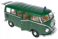 1963 VOLKSWAGEN POLICJA BUS T1 MODEL WELLY 1:24