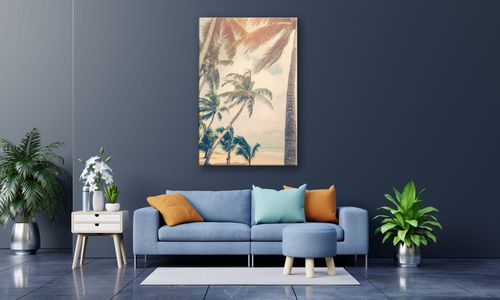 OBRAZ NA PŁÓTNIE 076 Palmy 40x60cm na Arena.pl