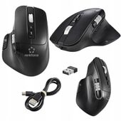 Mysz BEZPRZEWODOWA optyczna 3200dpi AKUMULATOR 2.4GHz 8przycisków GAMINGOWA