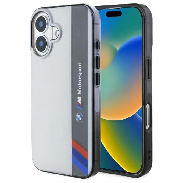 Etui BMW do iPhone 16 6.1"", Szary zdjęcie 1