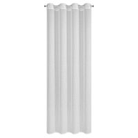 Firana gotowa Elira 140x250 biała siatka przelotki