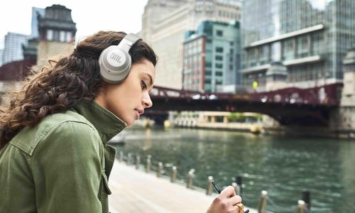 Słuchawki Bluetooth JBL E65BTNC białe nauszne ANC na Arena.pl