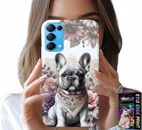ETUI DO OPPO RENO5 4G 5G - BULDOG BULDOGI PIESKI RASY PSÓW PLECKI