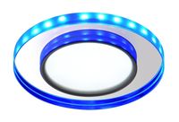 SSP-23 CH/TR+BL 8W LED 230V ring LED niebieski opr. strop. stała okrągła sz
