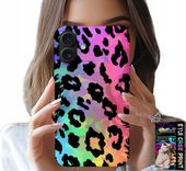 ETUI DO IPHONE 16 - KOLOROWA TĘCZOWA PANTERKA PLECKI SZKŁO